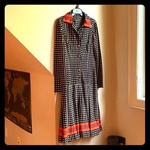 Vintage dress from 1960s, new condition.